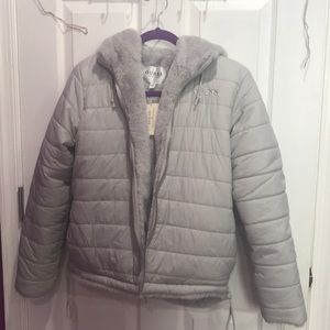 GUESS Light Grey “Silver” Winter Jacket